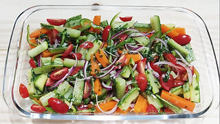 Zucchini SALAD WITH CARROTS