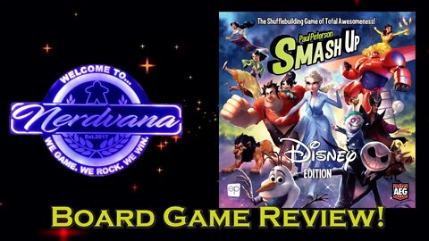 Smash Up: Disney Edition Board Game Review