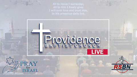 🔴 Live: Providence Baptist Church Calls Special Prayer Service for the Nation of Israel - 10/12/23