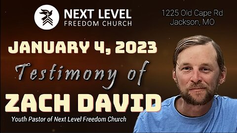 Testimony of Zach David (1-11-23)