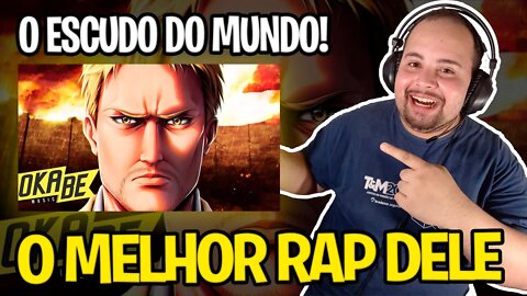 REACT Reiner Braun (Shingeki no Kyojin) - Blindado Contra O Mundo | Okabe