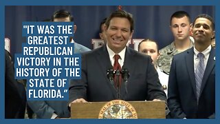 Governor DeSantis Responds to Donald Trump: ‘All That’s Just Noise.'