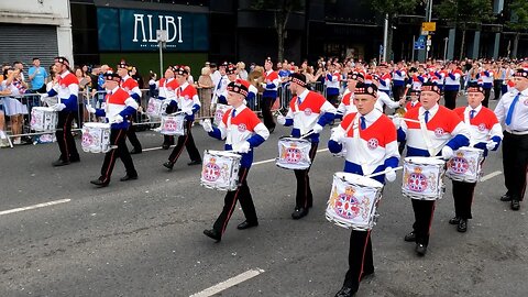 12th July Battle of the Boyne Parade Belfast 2022