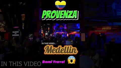 🇨🇴 Provenza, the BEST nightlife in Medellín, Colombia | @RamiTravel 🔥