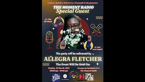 The Moment Episode 6. PT. 2 (Massachusetts's Celebrity Allegra Fletcher)