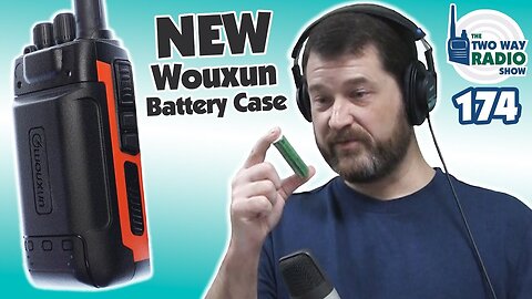 Bring 3500mAh to your Wouxun KG-S Series handheld with the 18650 Battery Case | TWRS 174