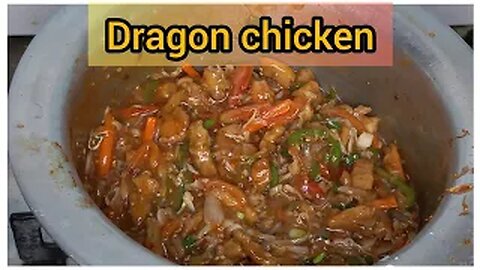 Restaurant style dragon chicken recipe | chinese dishes | in urdu hindi | @fizafarrukh593 ​