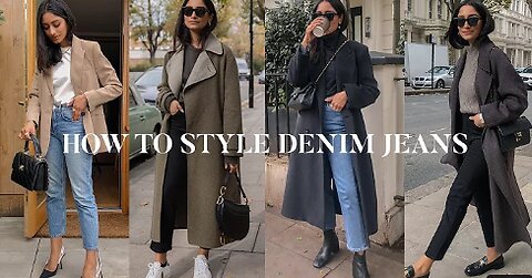 HOW TO STYLE DENIM JEANS FOR WINTER