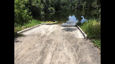 Kayak Fly FIshing Review of Carter Road Pit X in Polk County, Florida