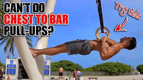 Can’t Do Chest to Bar Pull-ups? (TRY THIS TEST!)
