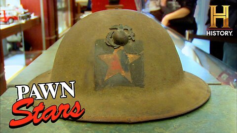 Pawn Stars_ REALLY RARE WWI Marine Helmet Straight From the Trenches (Season 4)