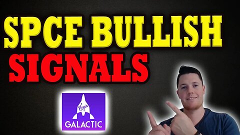 Virgin Galactic BULLISH Signals │ How HIGH Could Virgin Go? ⚠️ Must Watch Virgin Galactic