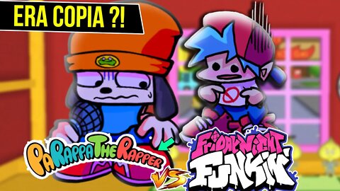 Friday Night Funkin COPIOU Parappa the Rapper? #shorts