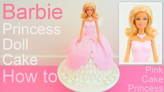 Copycat Recipes Barbie Princess Doll Cake How to Cook Recipes food Recipes