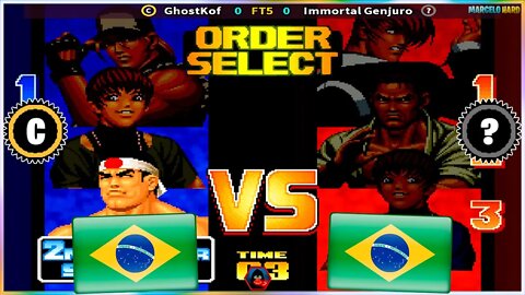 The King of Fighters '98 (GhostKof Vs. Immortal Genjuro) [Brazil Vs. Brazil]