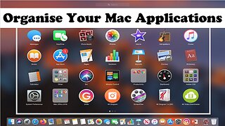 How to ORGANISE Your Applications on a Mac Computer - Basic Tutorial | New