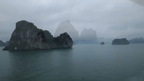 first view of Halong harbor