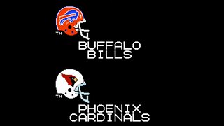 Cardinals vs Bills Super Bowl Tecmo nes