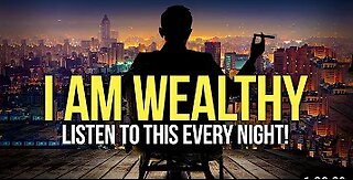 "I AM WEALTHY" Money Affirmations For Success, Health & Wealth - Listen To This Every Night!