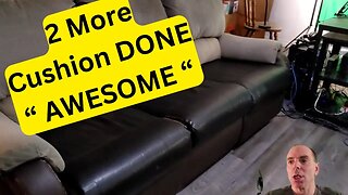 Refurbish MY " OLD " Couch 🤣🤣😁 - Video #2