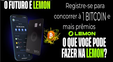 CARTEIRA LEMON - Registre-se para concorrer à 1 BITCOIN e mais prêmios | Ganhe NFTs Grátis