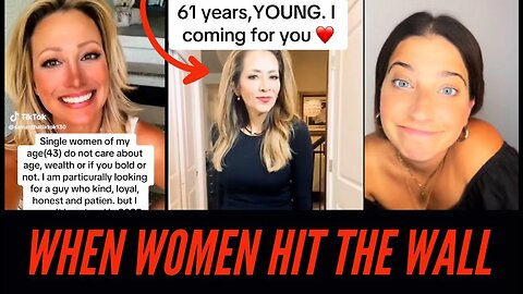 Women over 30 Hit The Wall And Want Alpha Males To Rescue Them