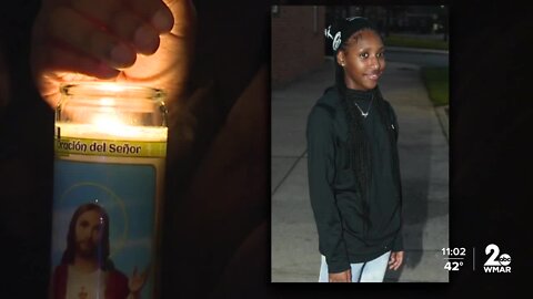 'It needs to stop': Family and friends hold vigil to remember 13-year-old lost to gunfire