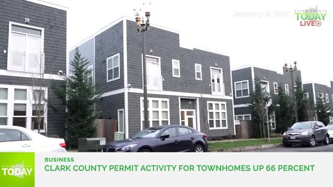 Clark County permit activity for townhomes up 66 percent