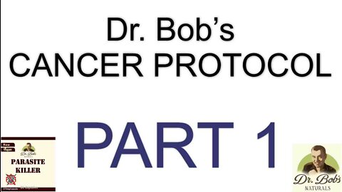 Cancer Protocol Part 1 - Disinfect The Blood