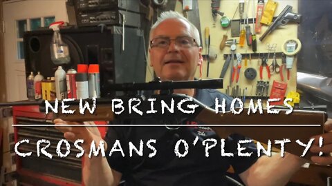 New bring homes and a little mail! Crosman 3100 (NIB!) and Crosman 760 .177 pellet rifles