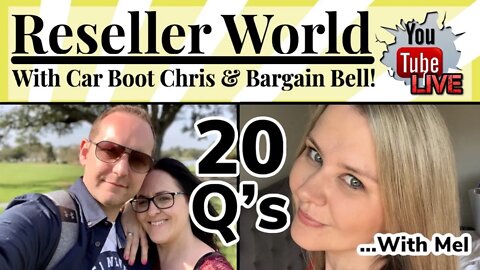 Reseller World | 20 Random Questions With Mel From Oz | eBay Resellers