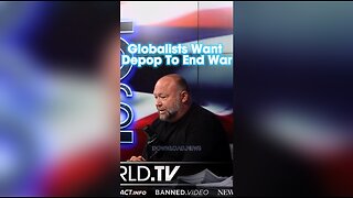 Alex Jones: The New World Order Wants To End War By Eliminating Humanity - 10/16/23