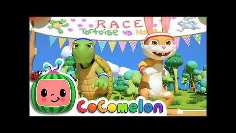 The Tortoise and Hare Tale | KidsDayTv |Nursery Rhymes & Kids Songs
