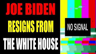 JOE BIDEN RESIGNS FROM THE WHITE HOUSE UPDATE