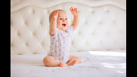 Funny Baby Videos - Joyful Baby Babbles AND Cuddle