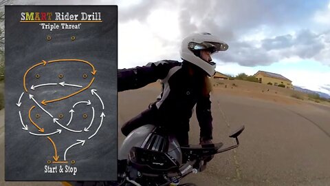 Triple Threat - SMART Rider Motorcycle Drills