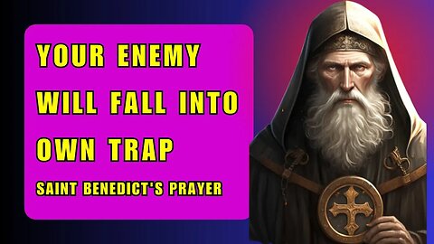 ✝️PRAYER FOR YOUR ENEMY TO FALL TO THE EARTH NOW 🙏SAINT BENEDICT’S PRAYER❤️