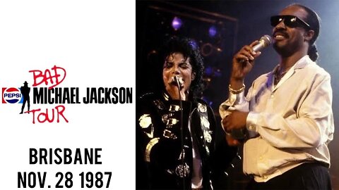 Michael Jackson - Live at Brisbane (November 28th, 1987)