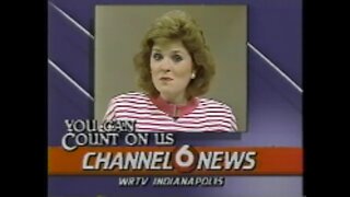 June 12, 1987 - Bumper for Tracey Horth Indianapolis News