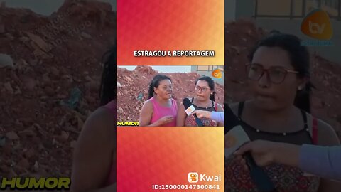 ESTRAGOU A REPORTAGEM [ AO VIVO ] [ CHUPANDO NO CANO ] MEME !!