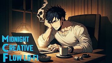 Midnight Creative Flow Lo-Fi ☕ Lofi Hip Hop/Chillhop