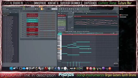 Fl Studio 20-Power Song Building (Organ-SymphonyGuitar)-Omnisphere-Superior drummer 3-Kontakt 6 &…