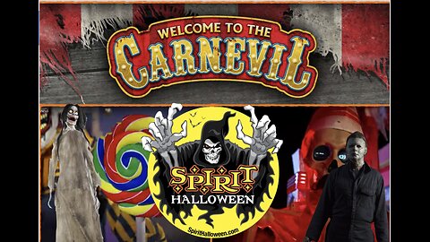 🎃Spirit Halloween 2024 CARNEVIL THEME CONFIRMED AND TEASER!!🤡