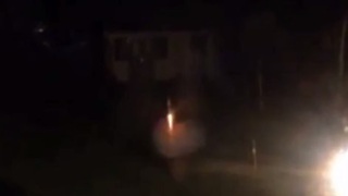 Backyard firework display doesn't go as planned