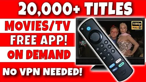 🔥 THIS FREE STREAMING APP for FIRESTICK / ANDROID TV is AWESOME 🔥