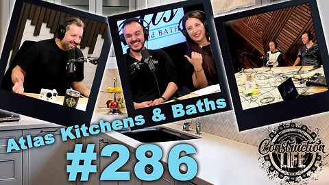 #286 Frank, Sam, Tony & Joey of Atlas Kitchens & Bath talk about custom kitchens & cabinetry
