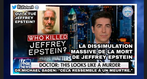 Qui a tué Jeffrey Epstein ? La dissimulation massive de la mort de Jeffrey Epstein.