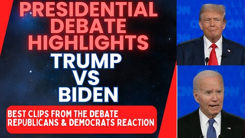 Presidential Debate Highlights - Trump vs Biden