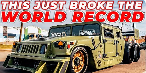 WORLD'S MOST EXPENSIVE HUMVEE