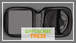 UPPERCASE ORGANIZER 5.0 Small Portable Electronics Accessories Travel Storage Pouch Compatible...